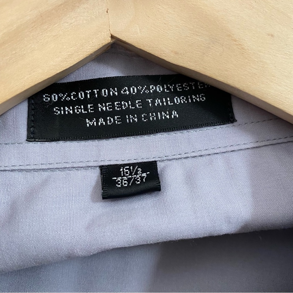 •Mens Milani button down dress shirt• Size 16 1/2 - Picture 5 of 6
